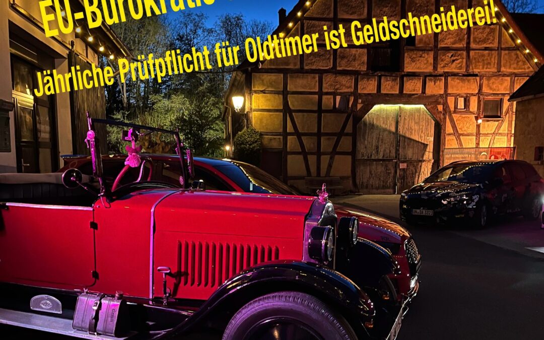 EU-Bürokratie erreicht jetzt auch Oldtimer